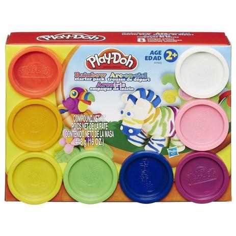 Massinha De Modelar Play Doh 8 Potes Arco Iris - Hasbro Menor preço em Massinha De Modelar Play Doh 8 Potes Arco Iris - Hasbro
