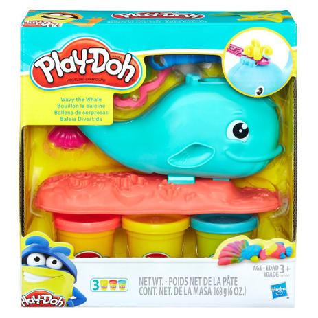 Massinha de Modelar Play Doh Baleia Azul Divertida - Hasbro Menor preço em Massinha de Modelar Play Doh Baleia Azul Divertida - Hasbro