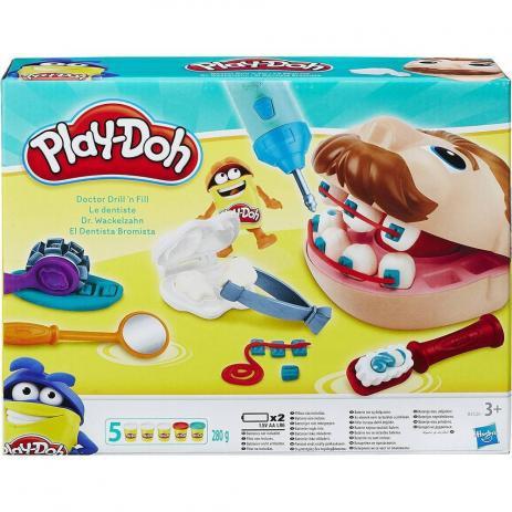 Massinha De Modelar Play Doh Brincando De Dentista Hasbro Menor preço em Massinha De Modelar Play Doh Brincando De Dentista Hasbro