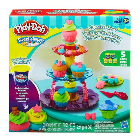 Massinha de Modelar Play-Doh Torre Cupcake A5144 - Hasbro Menor preço em Massinha de Modelar Play-Doh Torre Cupcake A5144 - Hasbro