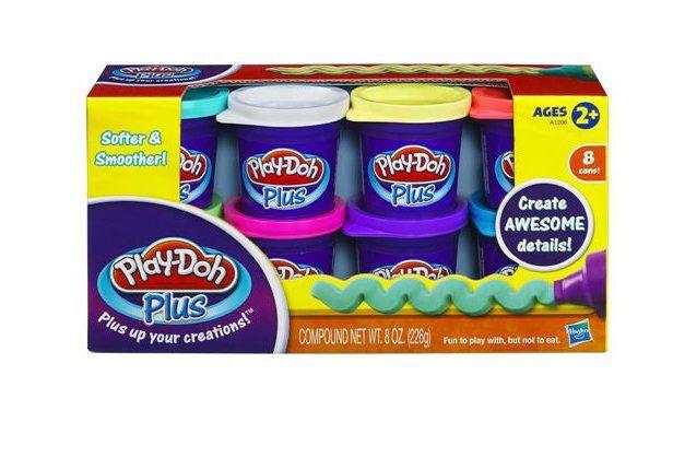 Massinha Hasbro Play-Doh Plus A1206 8 Potinhos Menor preço em Massinha Hasbro Play-Doh Plus A1206 8 Potinhos