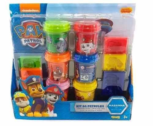 Massinha Patrulha Canina - Kit Da Patrulha Com 6 Potes - Sunny Menor preço em Massinha Patrulha Canina - Kit Da Patrulha Com 6 Potes - Sunny