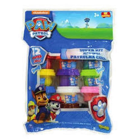 Massinha Patrulha Canina Super KIT com 12 Potes SUNNY 1380 Menor preço em Massinha Patrulha Canina Super KIT com 12 Potes SUNNY 1380