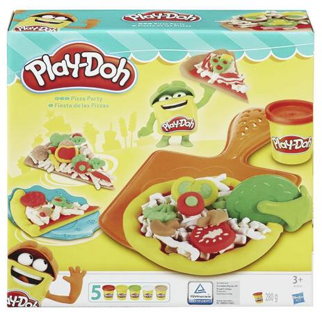 Massinha play-doh - festa da pizza com acessorios e embalagem de pizza - hasbro unica é boa?