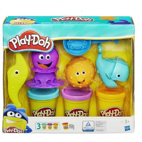 Massinha Play Doh Fundo Mar B1378- HASBRO Menor preço em Massinha Play Doh Fundo Mar B1378- HASBRO