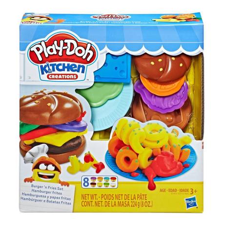 Massinha play doh hamburguer Clearance