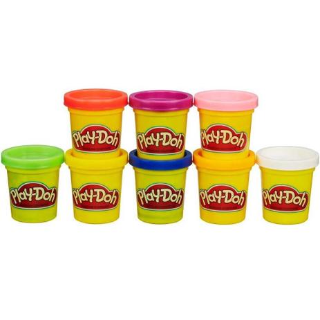 Massinha Play-Doh - Pack com 8 Potes - Hasbro Menor preço em Massinha Play-Doh - Pack com 8 Potes - Hasbro