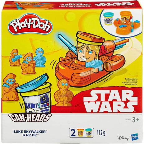 Massinha play-doh star wars luke skywalker e r2-d2 - hasbro b2536 Menor preço em Massinha play-doh star wars luke skywalker e r2-d2 - hasbro b2536
