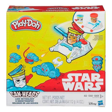 Massinha play-doh star wars luke skywalker e trooper - hasbro b2918 Menor preço em Massinha play-doh star wars luke skywalker e trooper - hasbro b2918