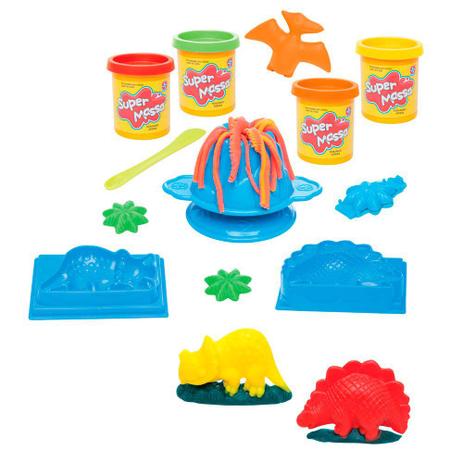 Massinha Super Massa Dino Vulcão - Estrela Menor preço em Massinha Super Massa Dino Vulcão - Estrela