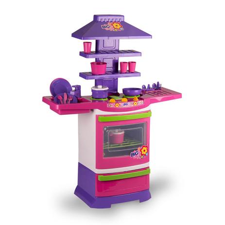 Master Fogão Infantil Big Chef Com Acessórios 5566 Poliplac Menor preço em Master Fogão Infantil Big Chef Com Acessórios 5566 Poliplac