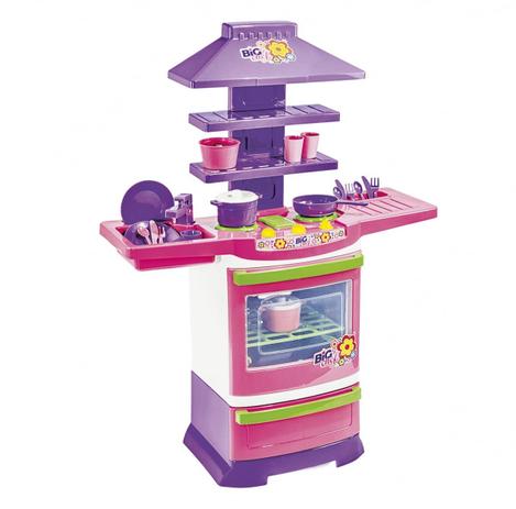 Master Fogão Infantil Big Chef Com Acessórios Poliplac Menor preço em Master Fogão Infantil Big Chef Com Acessórios Poliplac