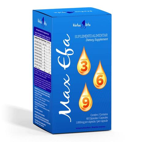 Max Efa (Omega 3, 6 e 9 - Triple Omega). 60 Cápsulas - Natusvita Menor preço em Max Efa (Omega 3, 6 e 9 - Triple Omega). 60 Cápsulas - Natusvita