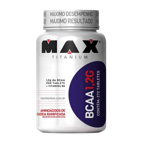 Max Titanium BCAA 1,2 272 TABS Menor preço em Max Titanium BCAA 1,2 272 TABS