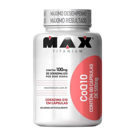 Max Titanium Coenzima Q10 60 CAPS é ruim? Max Titanium Coenzima Q10 60 CAPS é boa?