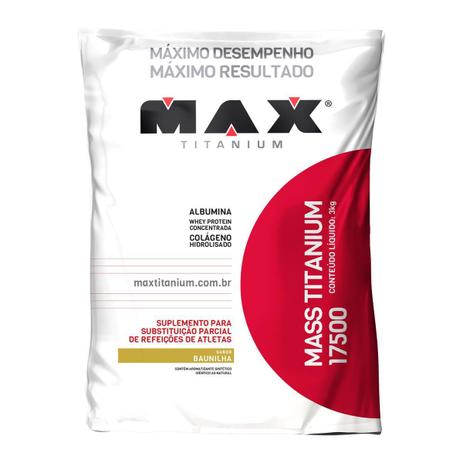 Max Titanium Mass 17500 3KG Baunilha é ruim? Max Titanium Mass 17500 3KG Baunilha é boa?