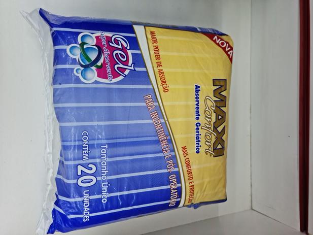 Maxi confort absorvente Geriatrico 20 unidades Menor preço em Maxi confort absorvente Geriatrico 20 unidades