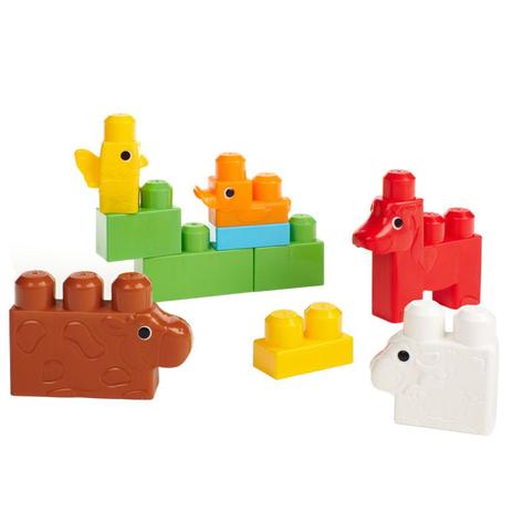 Maxibloks - Fazenda - Mega Bloks Menor preço em Maxibloks - Fazenda - Mega Bloks