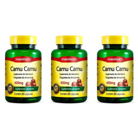 Maxinutri Camu Camu 400mg C/60 (Kit C/03) é boa?