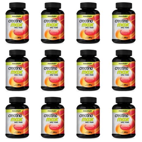 Maxinutri Creatina Max Micronizada 300g (Kit C/12) Menor preço em Maxinutri Creatina Max Micronizada 300g (Kit C/12)