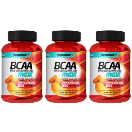 Maxinutri Max 2800 BCAA C/120 (Kit C/03) é boa?