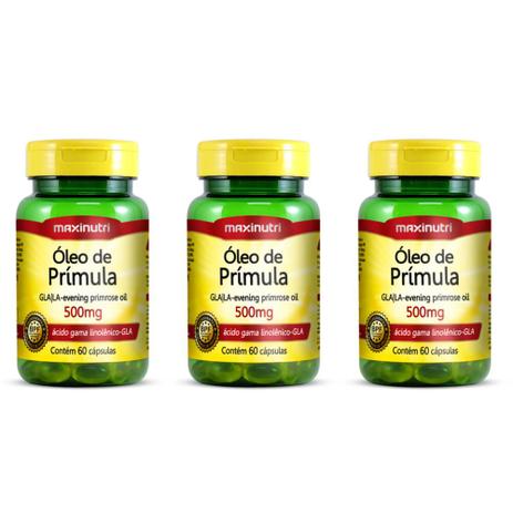 Maxinutri Óleo Primula 500mg C/60 (Kit C/03) é ruim? Maxinutri Óleo Primula 500mg C/60 (Kit C/03) é boa?