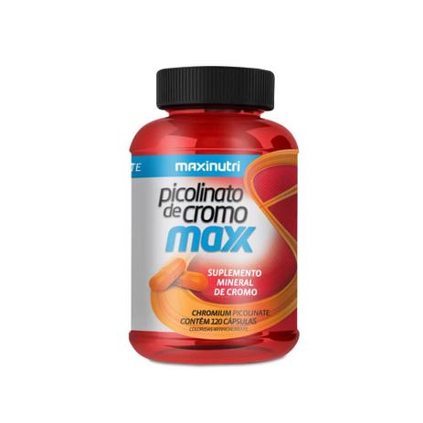 Maxinutri Picolinato de Cromo Maxx C/120 Menor preço em Maxinutri Picolinato de Cromo Maxx C/120