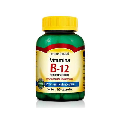 Maxinutri Vitamina B12 C/60 Menor preço em Maxinutri Vitamina B12 C/60