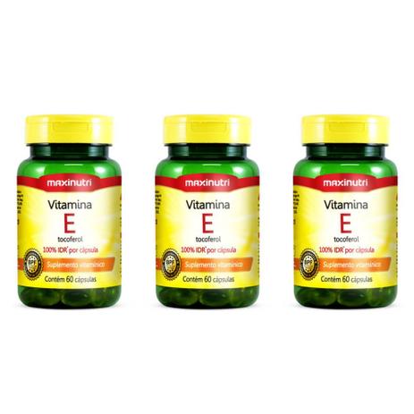 Maxinutri Vitamina E 10mg C/60 (Kit C/03) é boa?