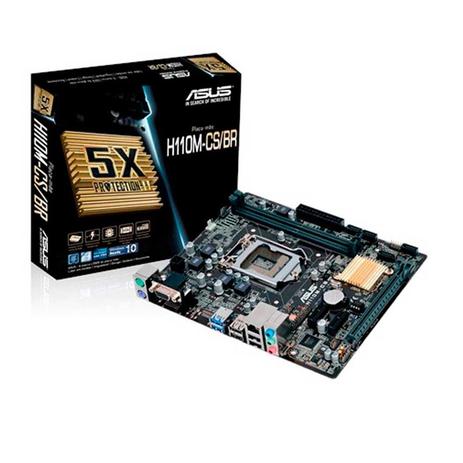 MB P/ INTEL H110, Socket 1151,6A Geracao, 32GB, DDR4 2133MHZ,1 PCI-E X16, 1 PCI-E X1, USB 3.0, Sata, - Asus Menor preço em MB P/ INTEL H110, Socket 1151,6A Geracao, 32GB, DDR4 2133MHZ,1 PCI-E X16, 1 PCI-E X1, USB 3.0, Sata, - Asus