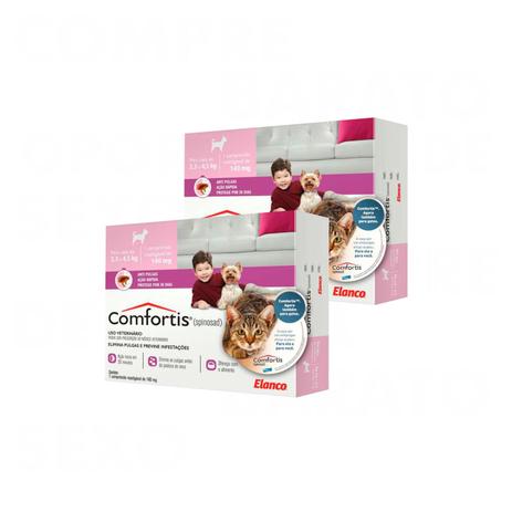 Medicamento Para Cachorros E Gatos Antipulgas Confortis 2 Cx - Elanco é boa?