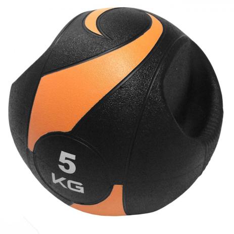 Medicine Ball 5 Kg com Pegada Cor Laranja com Preto Liveup Menor preço em Medicine Ball 5 Kg com Pegada Cor Laranja com Preto Liveup