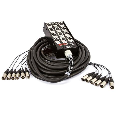 Medusa 12 Vias Montada com Conectores Amphenol Menor preço em Medusa 12 Vias Montada com Conectores Amphenol