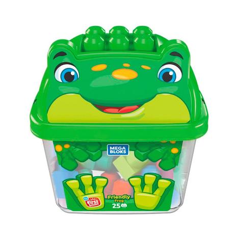 Mega Bloks Balde de Animais Sapo - Mattel Menor preço em Mega Bloks Balde de Animais Sapo - Mattel