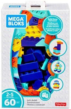 Mega Bloks - Blocos de montar 60 peças FLY43 - Fisher Price - Mattel Menor preço em Mega Bloks - Blocos de montar 60 peças FLY43 - Fisher Price - Mattel
