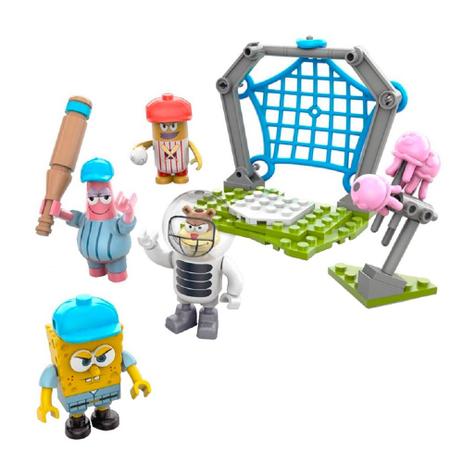 Mega Bloks Bob Esponja - Basebol de Medusas - Mattel Menor preço em Mega Bloks Bob Esponja - Basebol de Medusas - Mattel