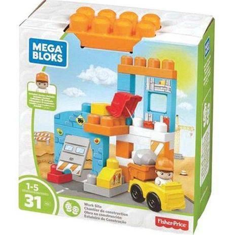 Mega Bloks - First Bloks - Ônibus Abc - Fisher Price Menor preço em Mega Bloks - First Bloks - Ônibus Abc - Fisher Price