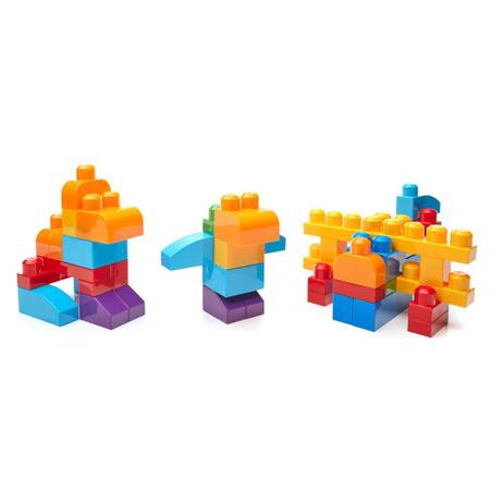 Mega Bloks Sacola com 80 Peças - Mattel é boa?