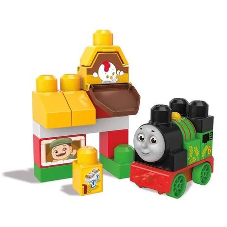 Mega Bloks Thomas e seus Amigos Percy na Fazenda - Mattel é boa?