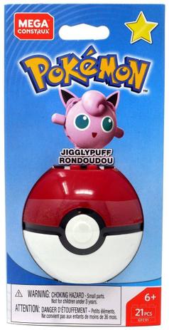 Mega Construx Pokemon Pokeball Jigglypuff - Mattel Menor preço em Mega Construx Pokemon Pokeball Jigglypuff - Mattel