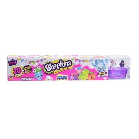 Mega KIT Shopkins - Serie 4 - DTC Menor preço em Mega KIT Shopkins - Serie 4 - DTC
