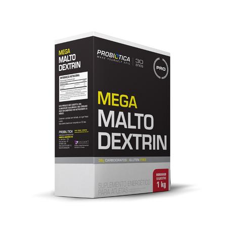 Mega Malto Dextrin 1kg Morango Silvestre Probiótica - Probiotica Menor preço em Mega Malto Dextrin 1kg Morango Silvestre Probiótica - Probiotica