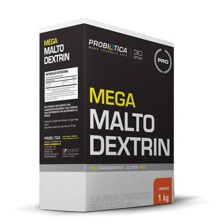 Mega Maltodextrin 1 Kg Laranja - Probiótica Menor preço em Mega Maltodextrin 1 Kg Laranja - Probiótica