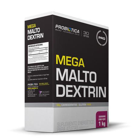 Mega Maltodextrin 1kg Probiótica Menor preço em Mega Maltodextrin 1kg Probiótica