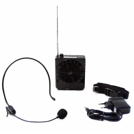 Megafone portatil amplificador kit professor com radio fm, microfone e usb e sd recarregavel - Gimp Menor preço em Megafone portatil amplificador kit professor com radio fm, microfone e usb e sd recarregavel - Gimp