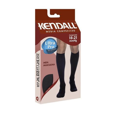 Meia 3/4 masculina media compressao - kedall - preto - Kendall Menor preço em Meia 3/4 masculina media compressao - kedall - preto - Kendall
