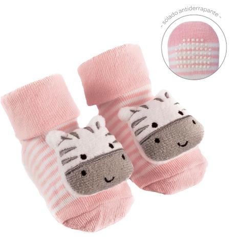 Meia Antiderrapante Sapatinho Pantufa Bebe Com Chocalho Buba - Buba Baby -  No Magalu - Magazine Luiza