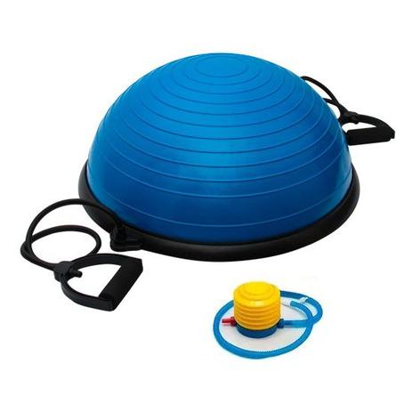 Meia Bola Bosu Inflável Látex com Alças Laterais e Bomba de Inflar - Vollke Menor preço em Meia Bola Bosu Inflável Látex com Alças Laterais e Bomba de Inflar - Vollke