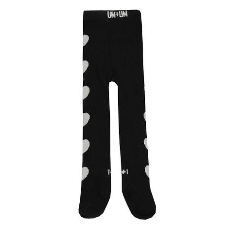 Meia Calça Infantil Coração Cinza - 1+1 Menor preço em Meia Calça Infantil Coração Cinza - 1+1
