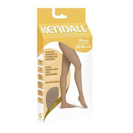 Meia calca Kendall Alta Compressão S/ Ponteira Mel P Menor preço em Meia calca Kendall Alta Compressão S/ Ponteira Mel P